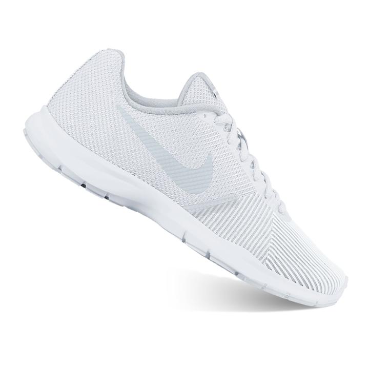 Nike Flex Bijoux Women's Cross Training Shoes, Size: 10.5, White