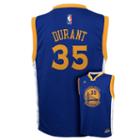 Boys 8-20 Adidas Golden State Warriors Kevin Durant Nba Replica Jersey, Boy's, Size: S(8), Blue