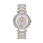 Juicy Couture Women's Luxe Couture Two Tone Stainless Steel Watch - 1901230, Size: Medium, Multicolor