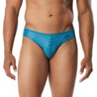 Men's Speedo Solar Swim Briefs, Size: 28, Med Green