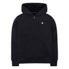 Boys 8-20 Hurley Logo Fleece Full-zip Hoodie, Size: Xl, Med Grey