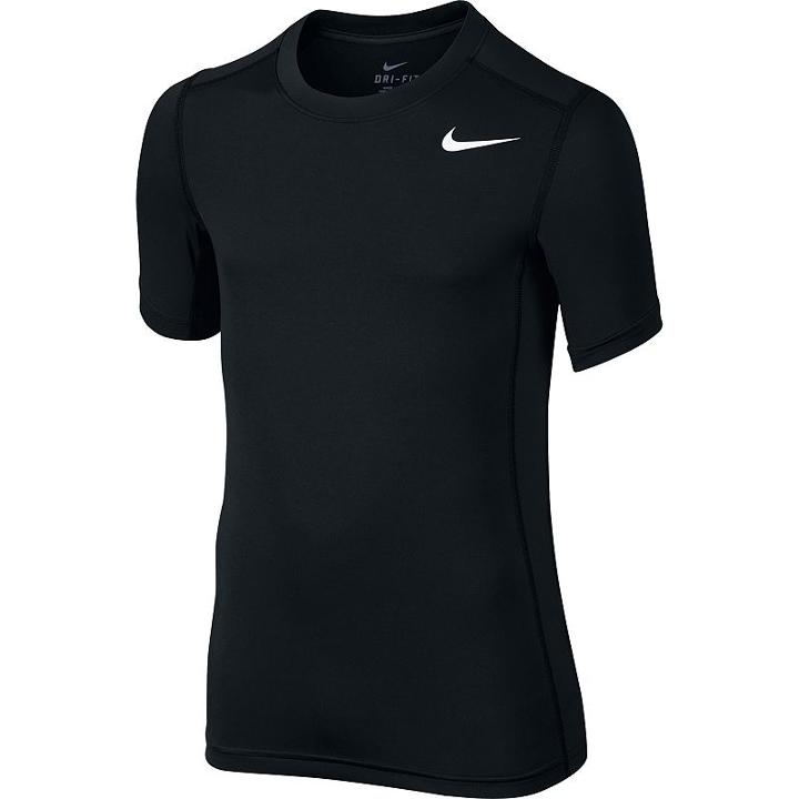 Boys 8-20 Nike Base Layer Fitted Cool Top, Boy's, Size: Small, Grey (charcoal)