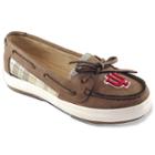 Women's Campus Cruzerz Westwind Indiana Hoosiers Boat Shoes, Size: 6, Brown