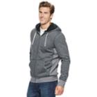 Big & Tall Sonoma Goods For Life&trade; Supersoft Sherpa-lined Fleece Hoodie, Men's, Size: L Tall, Black