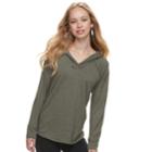 Women's Sonoma Goods For Life&trade; Soft Touch Hoodie, Size: Small, Green