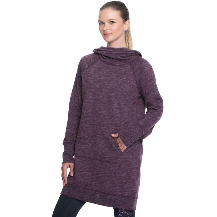 Women's Gaiam Serene Fleece Yoga Dress, Size: Xl, White Oth