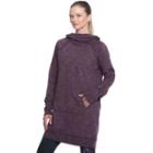 Women's Gaiam Serene Fleece Yoga Dress, Size: Xl, White Oth