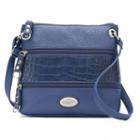 Rosetti Demi Zips Colorblock Crossbody Bag, Women's, Blue (navy)