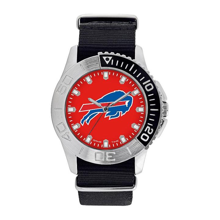 Game Time, Men's Buffalo Bills Starter Watch, Black