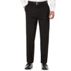 Savane Premium Flex Gab Stretch Dress Pants, Men's, Size: 42x30, Dark Grey