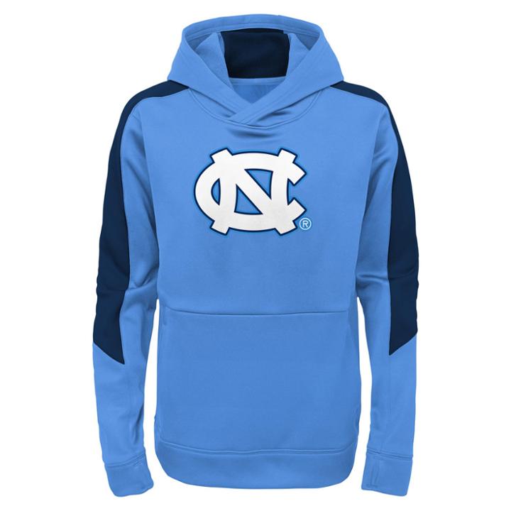 Boys 8-20 North Carolina Tar Heels Hyperlink Pullover Hoodie, Size: L 14-16, Light Blue
