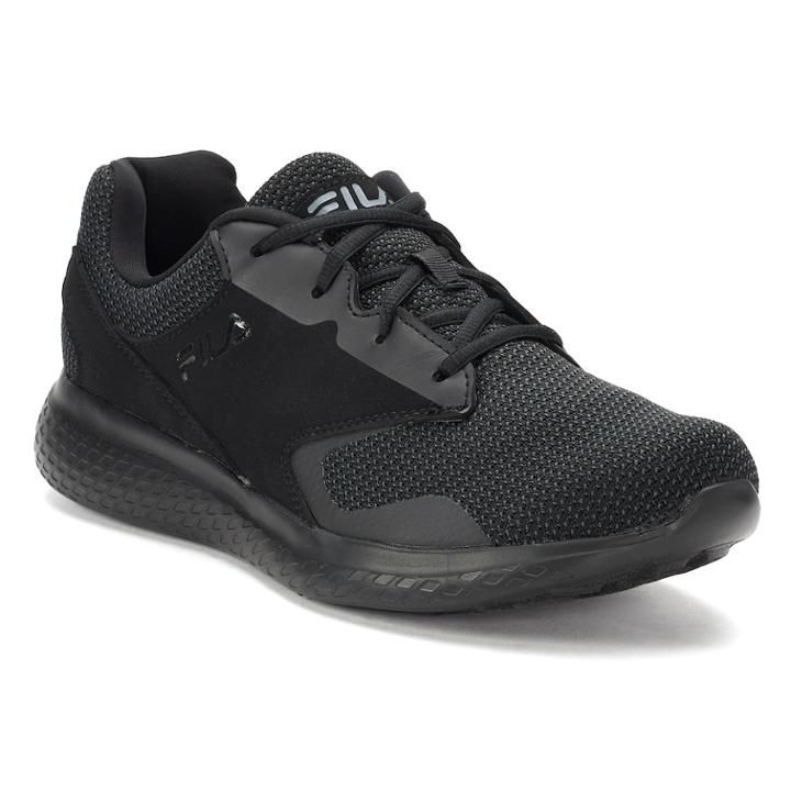 Fila&reg; Layers 2.5 Knit Men's Sneakers, Size: 8.5, Black