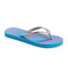 Puma Women's Striped Flip-flops, Size: 9, Brt Blue