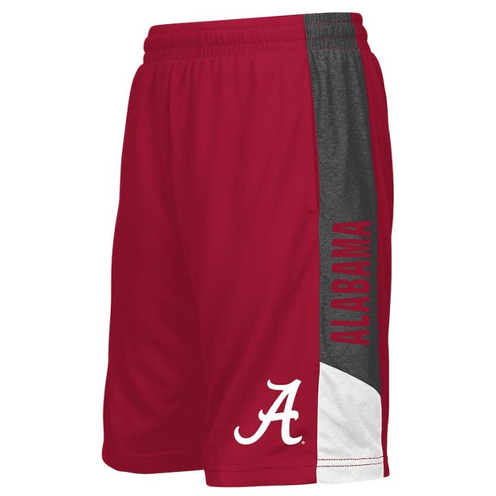 Boys 8-20 Colosseum Alabama Crimson Tide Shorts, Size: Xl 18-20, Dark Red