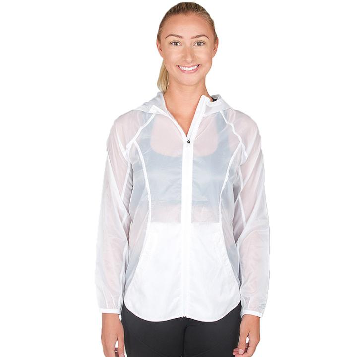 Women's Skechers Zephyr Windbreaker Jacket, Size: Medium, White