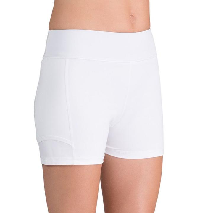 Women's Tail Antonia Knit Tennis Shortie Shorts, Size: Small, White