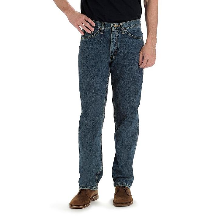 Big & Tall Lee Premium Select Loose-fit Comfort-waist Jeans, Men's, Size: 54x30, Med Blue