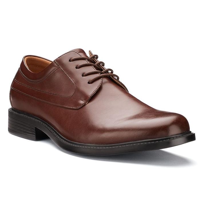 Croft & Barrow&reg; Nash Men's Ortholite Dress Shoes, Size: Medium (11), Med Brown