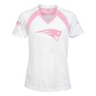 Girls 7-16 New England Patriots Fashion Tee, Girl's, Size: L(14), White