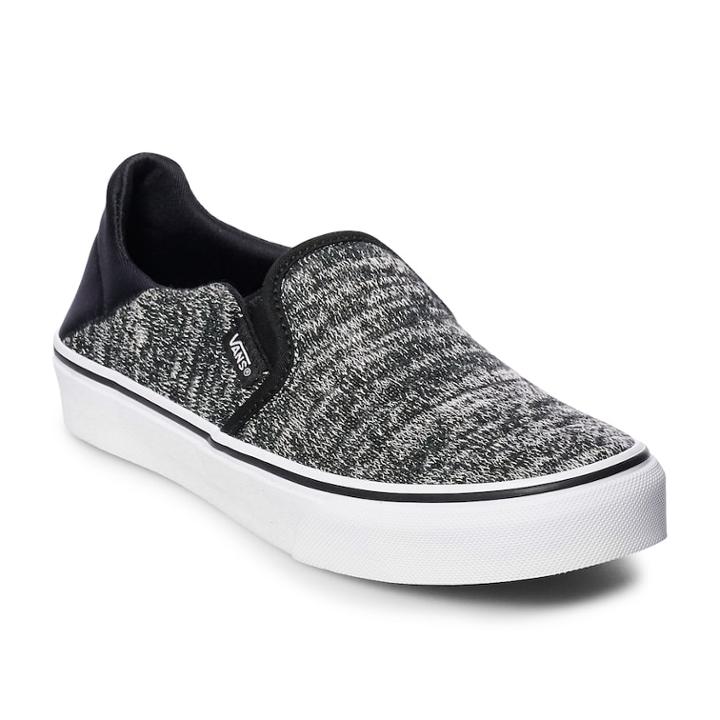 Vans Asher Flex Women's Skate Shoes, Size: 10, Black
