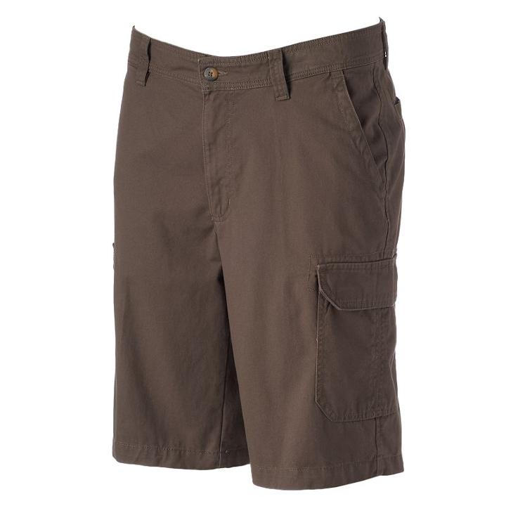 Big & Tall Columbia Omni-shade Outer Terrain Performance Cargo Shorts, Men's, Size: 48 - Regular, Brown Oth