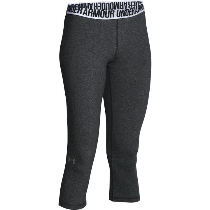 Women's Under Armour Favorite Capris, Size: Small, Grey Other