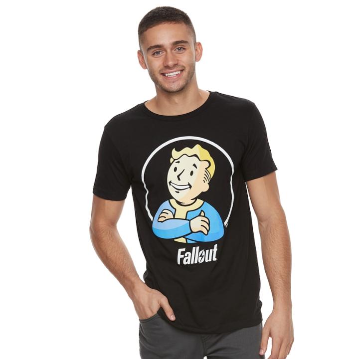 Men's Fallout Tee, Size: Small, Black