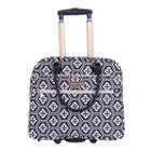 Jenni Chan Aria Snowflake 16-inch Business Tote, Adult Unisex, Size: 16carryon, Black