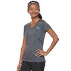 Women's Fila Sport&reg; Space-dyed Short Sleeve Tee, Size: Small, Black