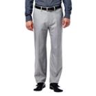 Men's Haggar Expandomatic Stretch Classic-fit Comfort Compression Waist Pants, Size: 40x29, White Oth