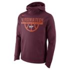 Men's Nike Virginia Tech Hokies Elite Pullover Hoodie, Size: Xl, Dark Red