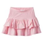 Girls 4-10 Jumping Beans&reg; Tiered Ruffled Skort, Girl's, Size: 8, Brt Pink