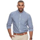 Men's Dockers&reg; Classic-fit Wrinkle-free Button-down Shirt, Size: Large, Med Blue