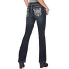 Women's Apt. 9&reg; Embellished Bootcut Jeans, Size: 8, Med Blue