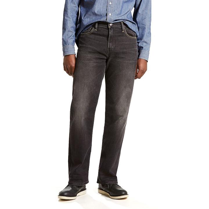 Men's Levi's&reg; 569&trade; Loose-fit Straight-leg Jeans, Size: 31x32, Black