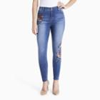 Women's Gloria Vanderbilt Jessa Curvy Skinny Jeans, Size: 10 Short, Blue