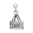 Individuality Beads Sterling Silver Shopping Bag Charm, Women's
