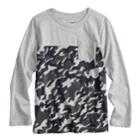 Boys 4-12 Jumping Beans&reg; Camouflaged Pocket Tee, Size: 6, Med Grey