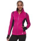 Women's Fila Sport&reg; Saltare Fleece Jacket, Size: Xl, Dark Pink