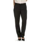 Women's Lee Original All Day Relaxed Fit Pants, Size: 16 Avg/reg, Black