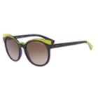 Armani Exchange Urban Attitude Ax4064s 53mm Round Gradient Sunglasses, Women's, Med Purple