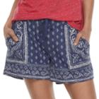 Women's Sonoma Goods For Life&trade; French Terry Beach Shorts, Size: Xl, Dark Blue