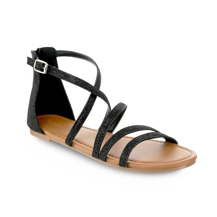 Olivia Miller Palmetto Women's Sandals, Size: 9, Black