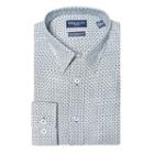 Men's Nick Dunn Modern-fit Dress Shirt, Size: S 32-33, Blue (navy)