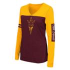 Women's Campus Heritage Arizona State Sun Devils Distressed Graphic Tee, Size: Medium, Med Red