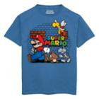 Boys 8-20 Super Mario Bros. Tee, Size: Large, Blue