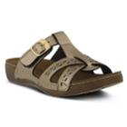 Flexus By Spring Step Nery Women's Slide Sandals, Size: 37, Gold