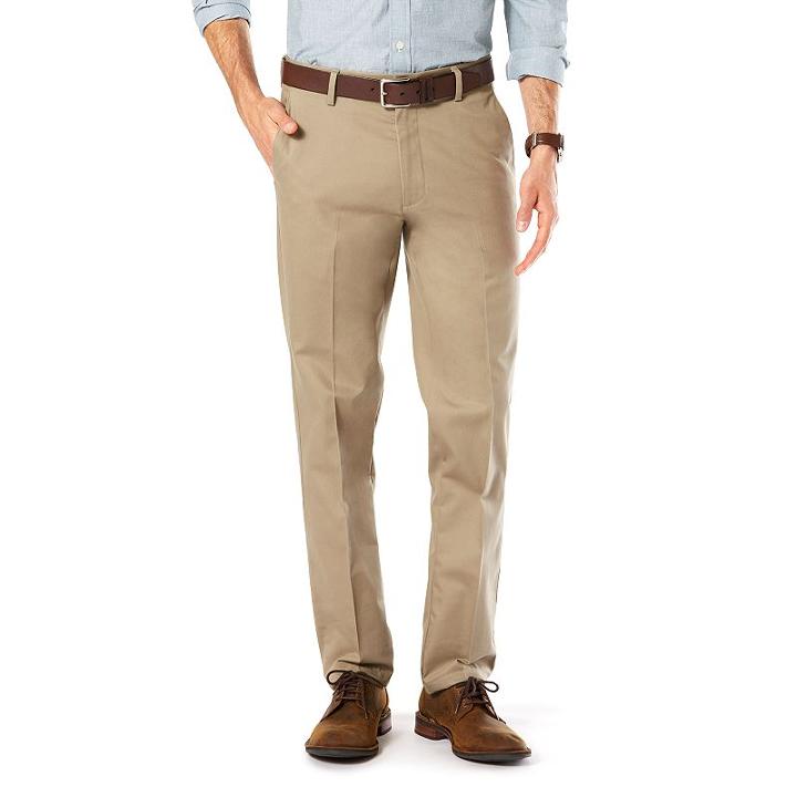Men's Dockers&reg; Slim-fit Stretch Signature Khaki Pants D1, Size: 38x29, Lt Beige