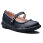 So&reg; Margaret Girls' Mary Jane Shoes, Size: 2, Blue (navy)