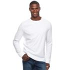 Men's Croft & Barrow&reg; Classic-fit Stretch Performance Crewneck Tee, Size: Medium, White